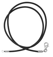 Collana Giovanni Raspini Donna Charms in Caucciù 06061